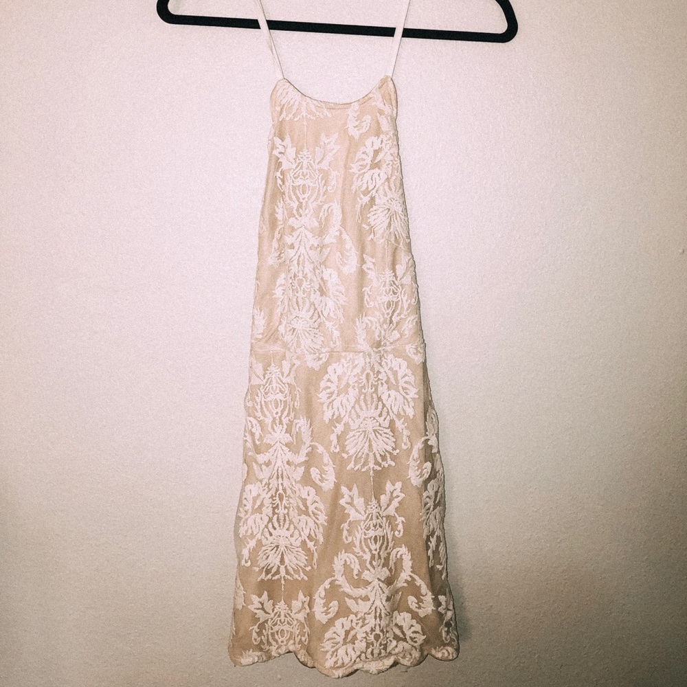 Floral Mesh Dress